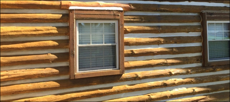 Log Home Whole Log Replacement  Hampton, Virginia